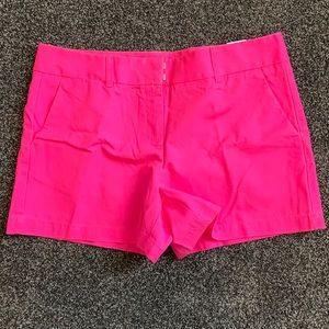 Loft neon pink 4” shorts